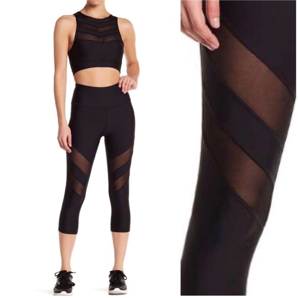 California Mesh Panel Leggings Firm 